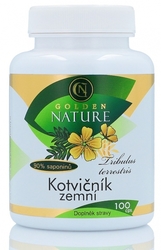 Golden Nature - Kotvičník zemní 90% - 100 tablet
