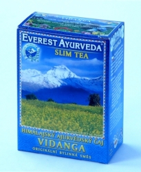 Ayurvédský čaj Vidanga pro štíhlou linii