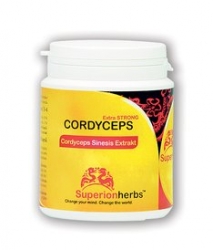 Superionherbs - Cordyceps - 90 kapslí