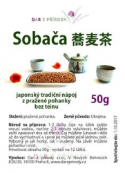 Sobača - Pohankový čaj - 50g