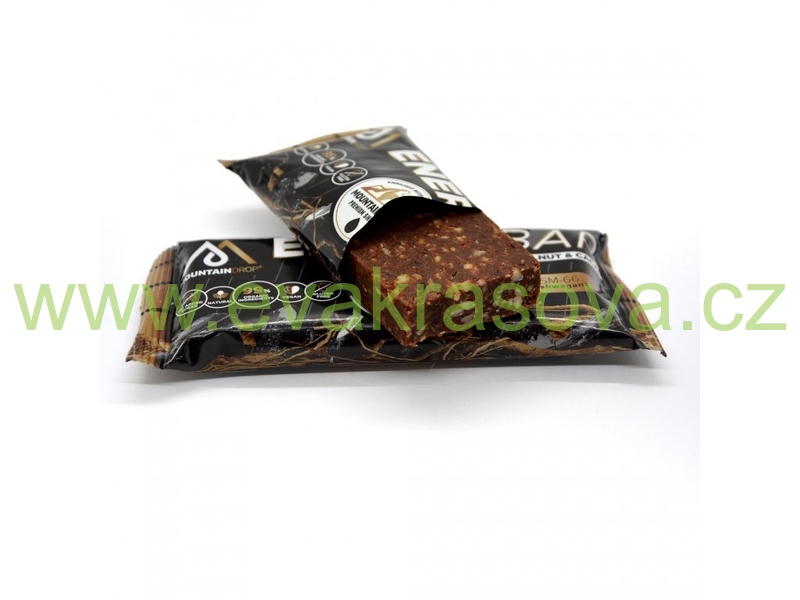 Mountaindrop - energetická tyčinka příchuť kakao a lískový ořech - 45 g