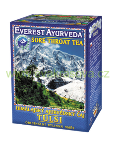 Everest Ayurveda čaj Tulsi na uvolnění dýchacích cest