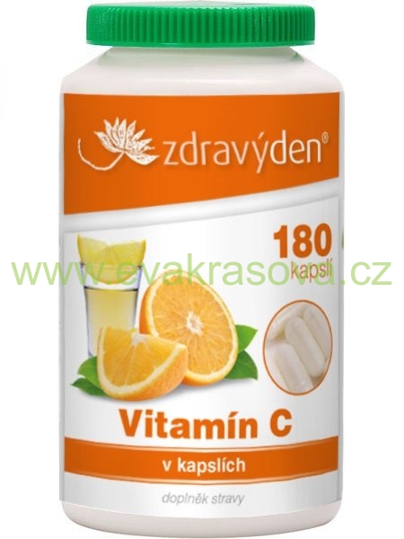 Zdravý den - Vitamin C - 180 kapslí